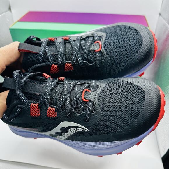 Saucony Peregrine 13 ‘Finesse Black’ Women’s Size 6.5 Running Shoe (S10838-91) - Picture 7 of 8